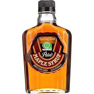 Spring Tree sA [v Vbv {gA8.5 tʃIX (1 pbN) Spring Tree Pure Maple Syrup Bottle, 8.5 Fl Oz (Pack of 1)
