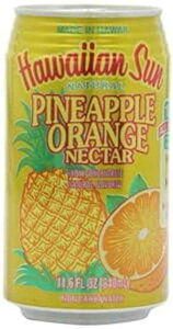 Hawaiian Sun NectarApCibvIWA11.5 tʃIX (24 pbN) Hawaiian Sun Nectar, Pineapple-Orange, 11.5 Fl Oz (Pack of 24)