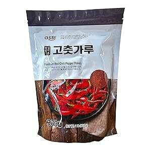 assi bhybp[pE_[AL`A1|h assi Red Pepper Powder, Kimchi, 1 Pound