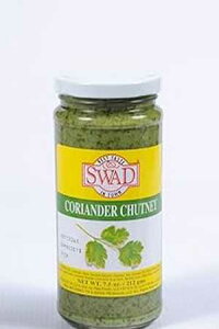 Xbh `cl RA_[ 7.5 IX (3 pbN) Swad Chutney Coriander 7.5 Ounce (Pack of 3)