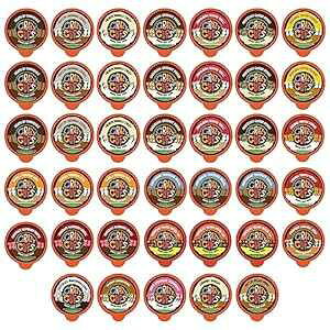 Crazy Cups t[o[fJtFR[q[AKeurig K Cups Coffee 2.0 Brewers pAoGeBpbNTv[A40  Crazy Cups Flavored Decaf Coffee, for the Keurig K Cups Coffee 2.0 Brewers, Variety Pack Sampler, 40 Count