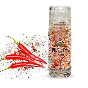 q}VFtuhL@IƃsN\g̊ۂKXrAuh Himalayan Chef Blend of Organic Ginger With Pink Salt Round Glass Jar, Seasoning Blend