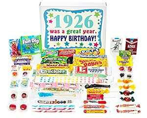 EbhXgbN LfB ~ 1926 95 ΂̒aMtg{bNX g mX^WbN LfB ~bNX 1926 N܂ 95 ΂̒j܂͏ Woodstock Candy ~ 1926 95th Birthday Gift Box Retro 