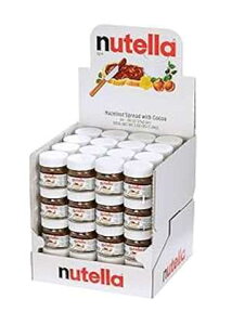 ke w[[ibc XvbhARRA KXrtB88 IX - 1 P[X 64 B Nutella Hazelnut Spread with Cocoa Glass Jar.88 Ounce - 64 per case.