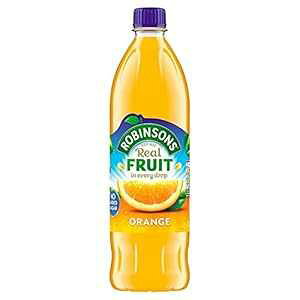 r\Y IW Y 1L (4{) BANRIN Robinsons Orange No Added Sugar 1L (Pack of 4)