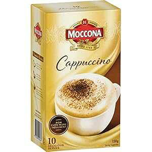 bRi NVbN Jv`[m R[q[ 10 150gm Moccona Classic Cappuccino Coffee 10 Sachets 150gm