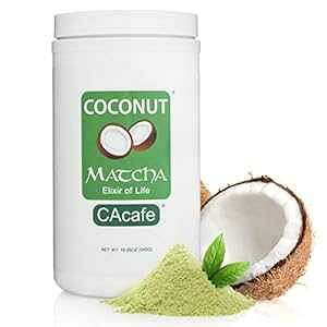 CACafe RRibc - N[~[ŊÂ{̌NhN - zbgAR[hA܂̓ACXp̃O[eB[ehN~bNX 19.05IX CACafe Coconut Matcha - Creamy & Sweet Japanese