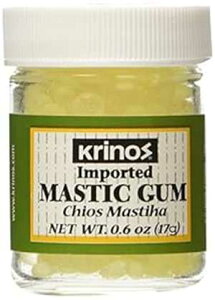 K}X`bNAJARA 17g KRINOS Gum Mastic, JAR, approx. 17g