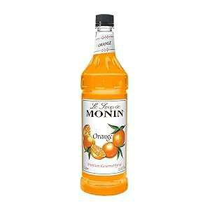 i t[o[VbvAIWA33.8 IX ybg{g (1 bg) Monin Flavored Syrup, Orange, 33.8-Ounce Plastic Bottle ( 1 liter)