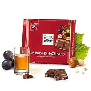 b^[ X|[c  gEx kX /  ibc O[v (o[ 3 { e 100g) - hCcYVN Ritter Sport Rum Trauben Nuss / rum nut grape (3 Bars each 100g) - fresh from Germany