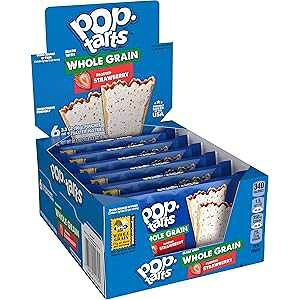S|bv^gAtXgXgx[A21.1IX (72) Pop-Tarts Made with Whole Grain, Frosted Strawberry, 21.1oz (72 Count)