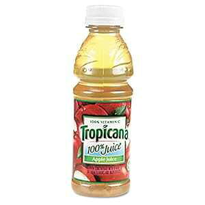 gsJ[i 57178 100% W[XAAbvA10 IX{gA24 /J[g Tropicana 57178 100% Juice, Apple, 10oz Bottle, 24/Carton
