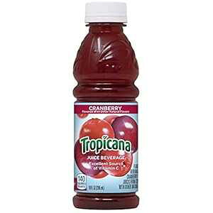 gsJ[i Nx[ JNe W[XA10 IX (24 pbN) Tropicana Cranberry Cocktail Juice, 10 Ounce (Pack of 24)