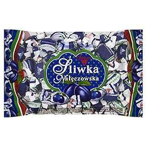 Solidarnosc _[N`R[g̍Ђv Sliwka Naleczowska (2.2 |h) Solidarnosc Candied Plums in Dark Chocolate Sliwka Naleczowska (2.2 lbs)