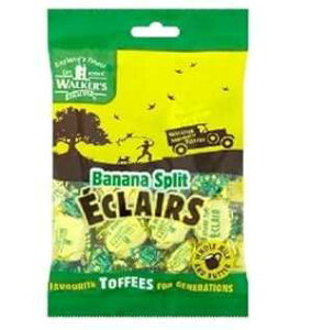 EH[J[Y oii Xvbg GNA 150g - 3 pbN Walkers' Nonsuch Walkers Banana Split Eclairs 150g - 3 Pack