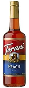 Torani s[`VbvA25.35 IX Torani Peach Syrup, 25.35 oz