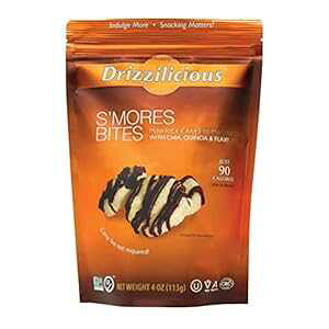 hWVX XA 4IX 6 pbN ~jXibN `R[gCXP[L r[KGA|bv`AALkAÃXAXibN Drizzilicious S'mores 4oz 6-Pack Mini Snack Chocolatey Rice Cakes 