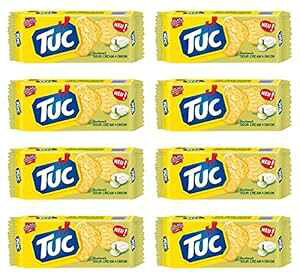 Lu Tuc NbJ[ tXY T[N[&IjI 100g 8 Lu Tuc Cracker Sour Cream & Onion From France 100g Pack of 8