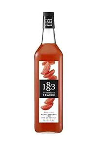 1883 ?? ?? ??? ??, ??? ??, 1 ?? ??? 1883 MAISON ROUTIN 1883 Pink Grapefruit Syrup for Drinks, Made in France, 1 Liter Glass Bottle