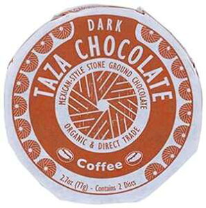 Taza Chocolate I[KjbN LVJ[m fBXN 55% _[N`R[gAR[q[A2.7 IX (1 JEg)Ar[K Taza Chocolate Organic Mexicano Disc 55% Dark Chocolate, Coffee, 2.7 Ounce (1 Count), Vegan