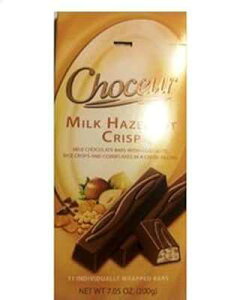 Choceur w[[ibcACXNXvAR[t[N~N`R[go[A7.05IX Choceur Milk Chocolate Bars with Hazlenuts, Rice Crisps and Cornflakes, 7.05 Ounce