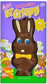 洋書 Palmer Double Crisp Lil Crispy Candy Chocolaty Chocolate Bunny, 2.5 Ounces
