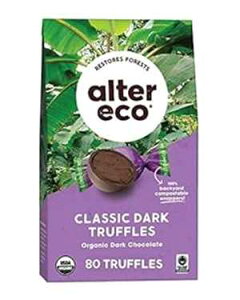 Alter Eco NVbN _[N`R[g gt sA _[NRRAAtFAg[hAI[KjbNA`qg݊AOet[ (10  (1 pbN)) Alter Eco Classic Dark Chocolate Truffles