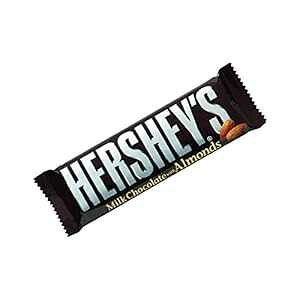 n[V[̃~N`R[g A[hLfB[o[ HERSHEY'S Hershey 's Milk Chocolate With Almonds Candy Bar