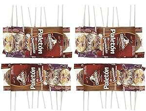 Rih yg f JWF^ P}_ LVJ M~N LfB |bv 4x10  Grupo Binbo Coronado Paleton De Cajeta Quemada Mexican Goat Milk Candy Lollipops 4x10 Pcs