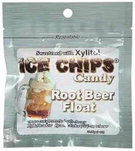 ĖpE`ACX`bvXLfB ([grAt[gA12pbN) Ice Chips Candy in Re-sealable Pouches (Root Beer Float, 12-Pack)