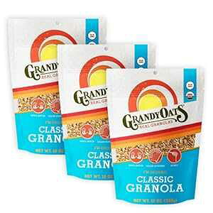 GrandyOats NVbN Om[AFI[KjbN Om[ VAAᓜ - I[cAJ{`̎AN~AJV[ibcA12 IX܁AoN 3 pbN GrandyOats Classic Granola, 