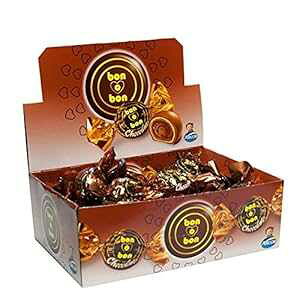 {EI[E{ `R[g N[~[`R[gtBO Z`R[gtBO UNUNEGn[X 450g Arcor Bon O Bon Chocolate, Creamy Chocolate Filling, Rich Chocolate Filling, Crunchy Wafer