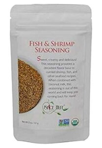 I[KjbNtBbVVvV[YjOAV[t[hoGeBuh ? A2IXAThe Spice Hut Organic Fish & Shrimp Seasoning, Seafood Variety Blend Small Pouch Salt Free, 2 Ounce, The Spice 