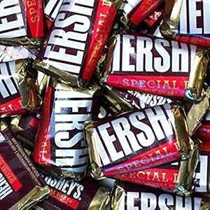 n[V[ XyV _[N`R[g ~j`A 3|h (160) WH Candy Hershey's Special Dark Chocolate Miniatures 3lb (Approx 160 pieces)