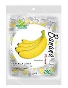 }C`[C ~NLfB `[Coii e360g(100)×1 aofshipment My Chewy Milk Candy Chewy Delicious Banana Flavor Net Wt 360 G (100 Pellets) X 1 Bags