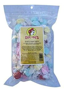 Buc-ee's Xe[gtFÃ^tB[AĖ\ȑܓ - ouKAo^[|bvR[AȉَqAbhRX - 12 IX Buc-ee's State Fair Flavored Taffy in a Resealable Bag - Bubble Gum, Butter