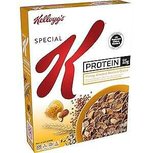 Product Title: Kellogg's Special K Protein, Breakfast Cereal, Honey Almond Ancient Grains, Made With Real Almonds, 11oz Box