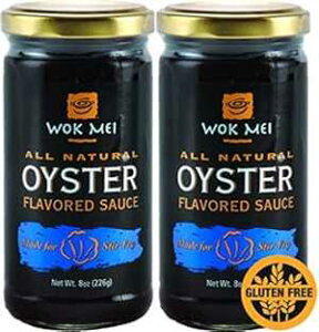 Wok Mei Oet[ ICX^[\[XA8 IX i2pbNj Wok Mei Gluten Free Oyster Sauce, 8 Oz. (2 Pack)