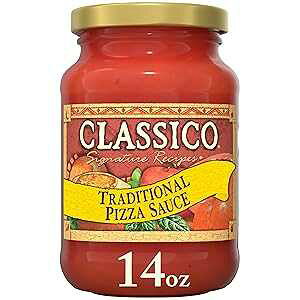 Classico Signature Recipes `Iȃg}gXpQbeBƃsU\[X (14 IXr) Classico Signature Recipes Traditional Tomato Spaghetti and Pizza Sauce (14 oz Jar)