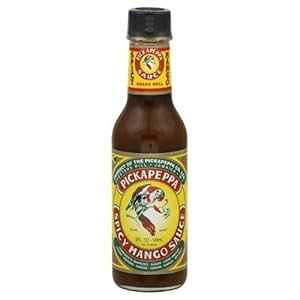 Pickapeppa XpCV[}S[\[XA5IX (6pbN) Pickapeppa Spicy Mango Sauce, 5 Ounce (Pack of 6)