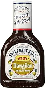 XC[gxCr[CYo[xL[\[XAnCAA18IX Sweet Baby Ray's Sweet Baby Rays Barbecue Sauce, Hawaiian, 18 oz