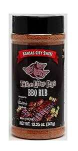 Three Little Pigs JUXVeB XC[g BBQ u - 12.25 IX Old World Spices and Seasonings Three Little Pigs Kansas City Sweet BBQ Rub - 12.25 Oz