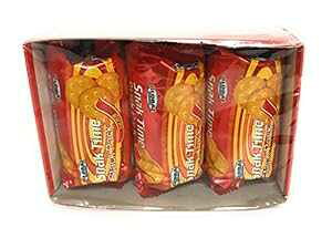 ^C X^bNpbN NbJ[ (6) Global Brands Snak Time Stack Pack Salted Crackers (6 Packs Individual)