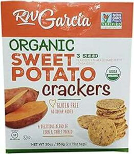 RW Garcia I[KjbN Tc}C NbJ[ (2 X 15 IX)A30 IX R. W. Garcia RW Garcia Organic Sweet Potato Cracker (2 X 15 Ounce), 30 Ounce