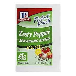 }R[~bN p[tFNgs` 500 s[X sbƂybp[ uhA10 IX McCormick Perfect Pinch 500 Piece Zesty Pepper Salt-Free Seasoning Blend, 10 Ounce