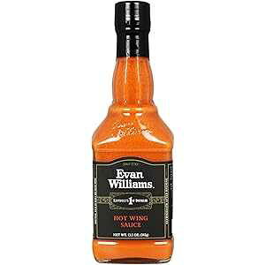 G@EEBAY zbgEBO\[X - 13.5IX Evan Williams Hot Wing Sauce - 13.5 oz.