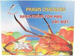 \[htBbVuh - GrNbJ[ 6IXA170g SWORDFISH Sword Fish Brand - Prawn Crackers 6 oz, 170g