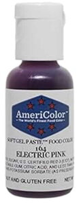 AmeriColorAGNgbNsNA75IX{gA\tgWFy[XgHpFf AmeriColor, Electric Pink.75 Ounce Bottle, Soft Gel Paste Food Color