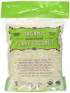 g[_[W[Y I[KjbNt[NRRibc 2 2 Bags of Trader Joe's Organic Unsweetened Flake Coconut