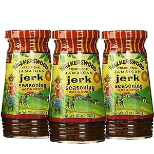 EH[J[YEbh zbg&XpCV[ȓ`IȃW}CJW[NV[YjO ? (3pbN) Walkerswood Hot & Spicy Traditional Jamaican Jerk Seasoning (3 Pack)